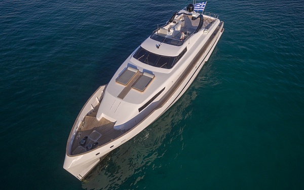 Аренда моторной яхты Bugari 112 Project Steel в Греции